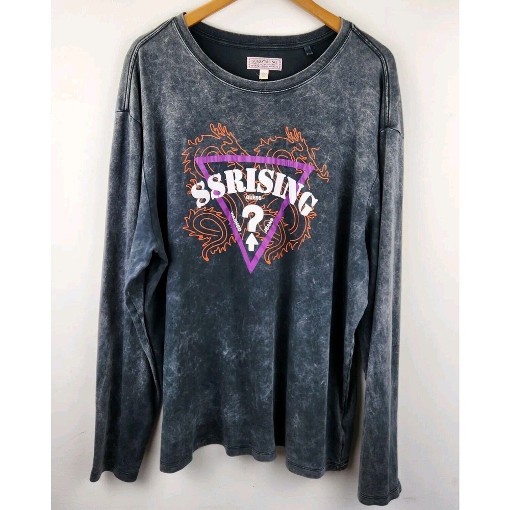 GUESS x 88RISING Head in the Clouds‎ RETRO Size XL Long Sleeve T-SHIRT